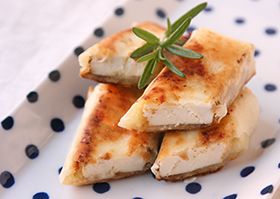 豆腐とチーズのハニージンジャー 春巻き